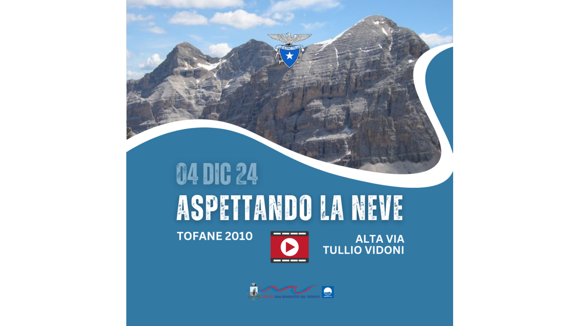 Mercoledì 4 dicembre 2024 – TOFANE 2010 | ALTA VIA TULLIO VIDONI