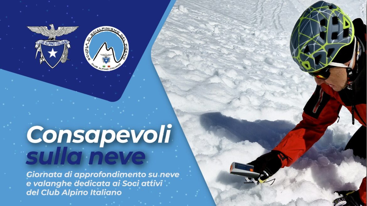 Sabato 11 e domenica 12 gennaio 2025 – Fine settimana di approfondimento su neve e valanghe
